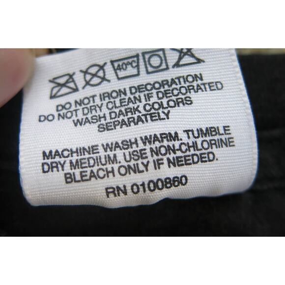 VINTAGE Y2K BACKSTREET BOYS Black Blue Tour Concert Shirt Black *see size notes - Picture 8 of 8